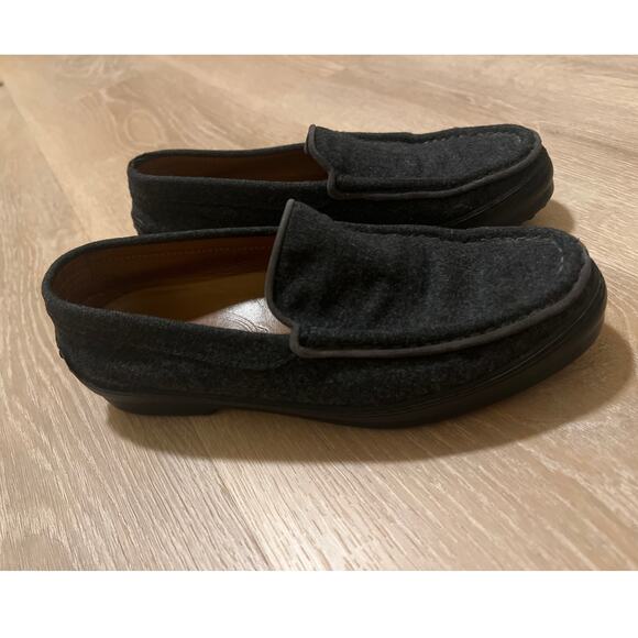 J.P. Tod’s Vintage Driving Loafer Charcoal Gray Classic Size 7 Flat - Picture 3 of 8